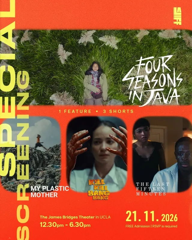 Empat Film Indonesia Mendarat di Los Angeles, LAIFF 2026 Putar Dua Kandidat Oscar 2027 Gratis di UCLA